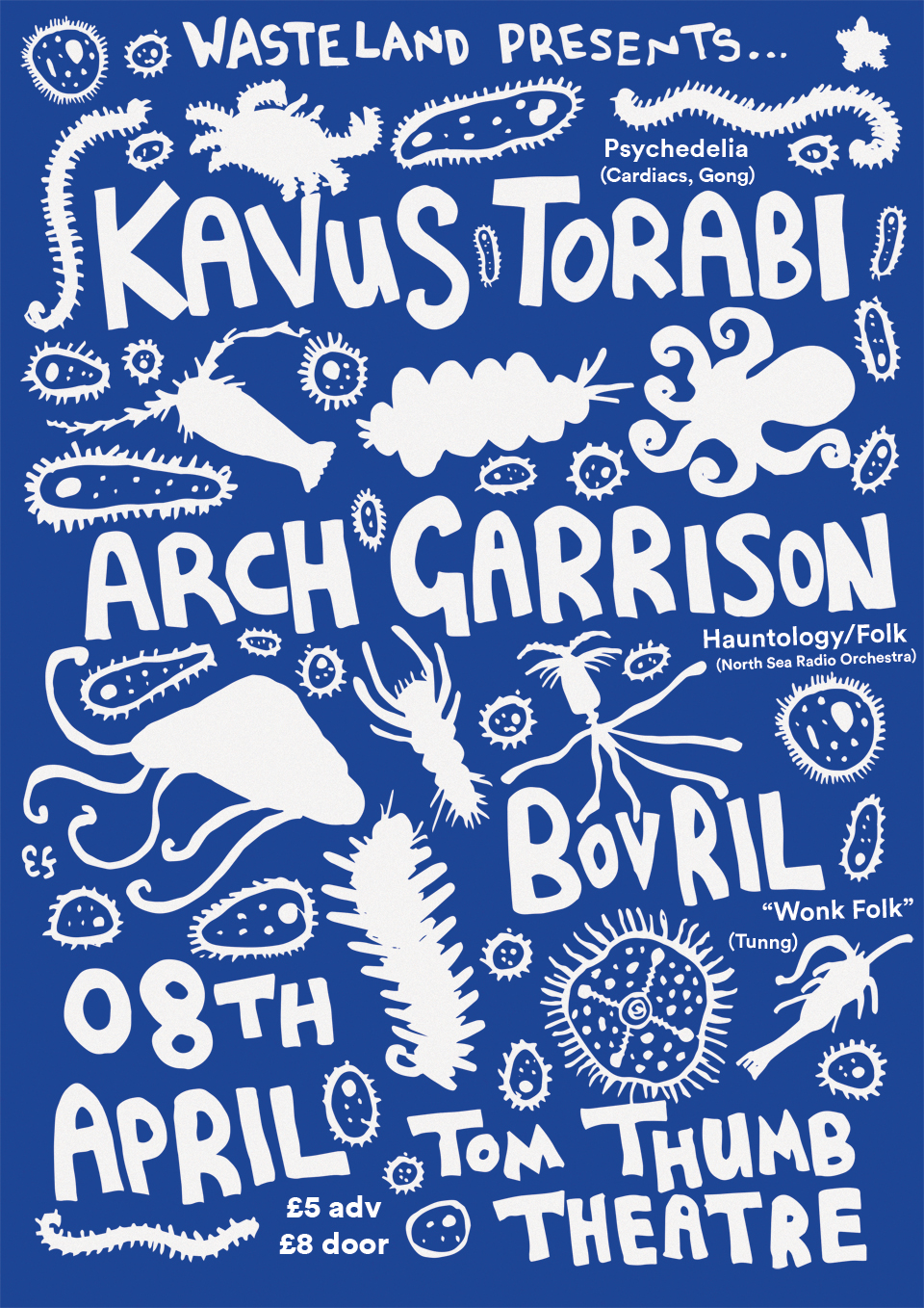 Kavus Torabi gig poster