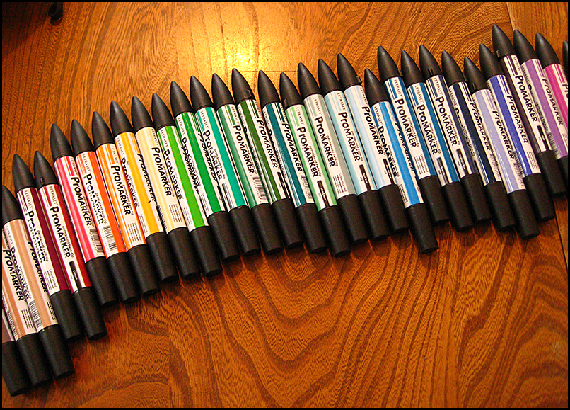 line of art markers