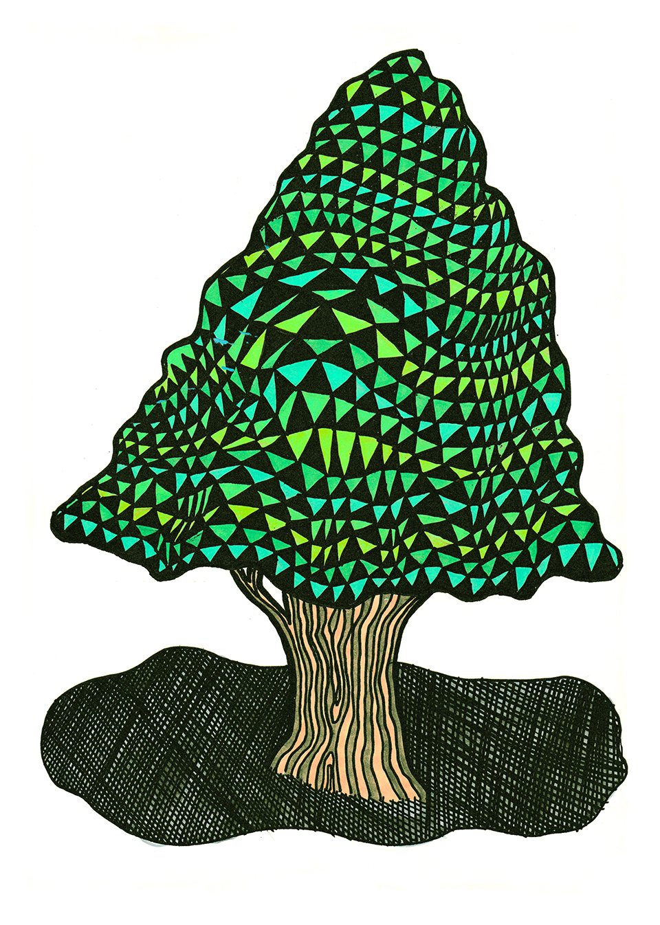 topiary drawing
