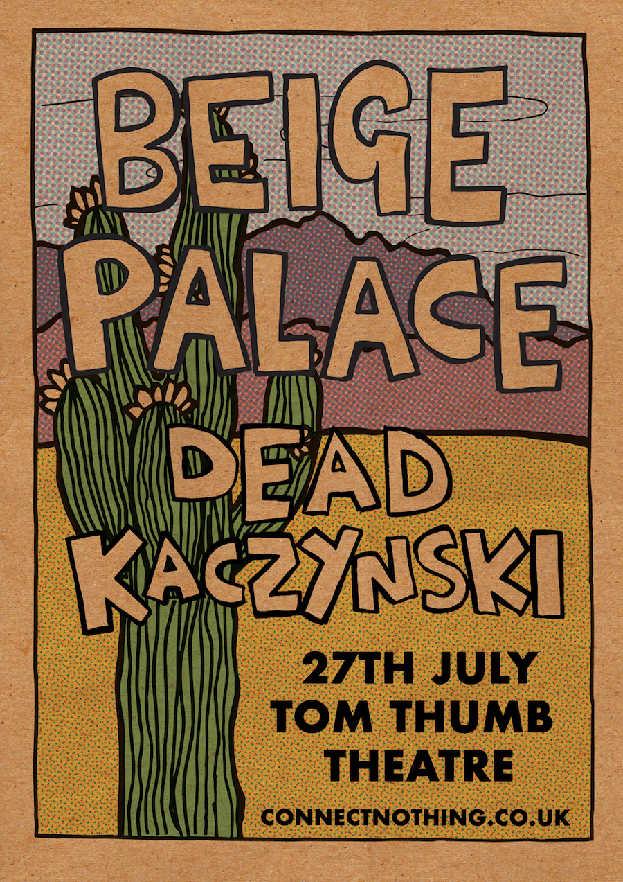 Beige Palace gig poster